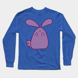 Purple Bunny Long Sleeve T-Shirt